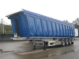 semitrailer menci sa105r steel body for iron scrap